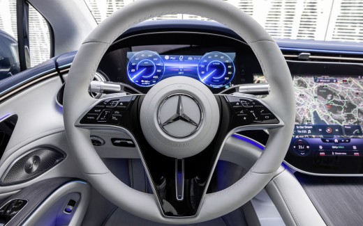 Mercedes-Benz EQS 450+ AMG Line 2021 5K Interior 2 Wallpaper
