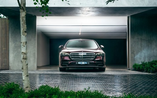 Mercedes-Benz S 450 lang 4MATIC AMG Line 2021 4K 3 Wallpaper