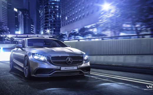 Mercedes Benz S Coupe AMG 4K Wallpaper