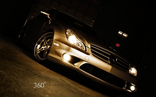 Mercedes CLS 55 360 Forged Spec 5ive Wallpaper