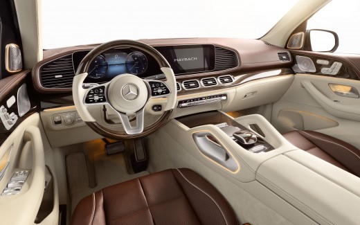 Mercedes-Maybach GLS 600 4MATIC 2020 4K Interior Wallpaper