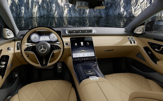 Mercedes-Maybach S 680 4MATIC by Virgil Abloh 2022 5K Interior Wallpaper