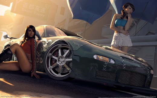 Need for Speed Prostreet Babes Wallpaper