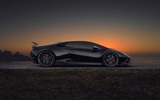 Novitec Lamborghini Huracán EVO RWD 2021 4K 8K Wallpaper