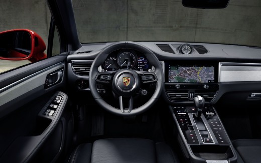 Porsche Macan S 2021 5K Interior Wallpaper