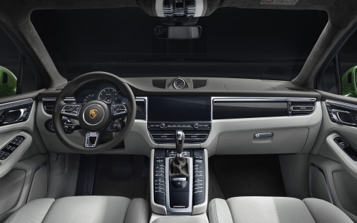 Porsche Macan Turbo 2019 4K Interior Wallpaper