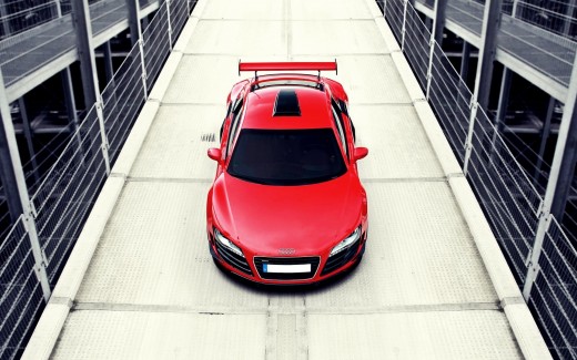 Red Audi R8 Wallpaper