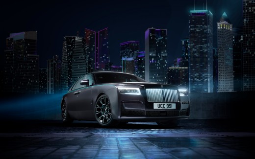 Rolls-Royce Black Badge Ghost 2021  4K 2 Wallpaper