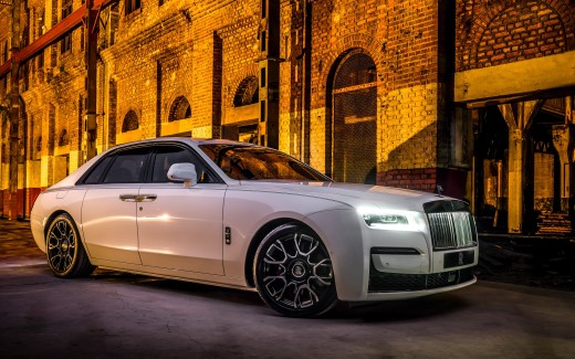 Rolls-Royce Black Badge Ghost 2022 4K 6 Wallpaper