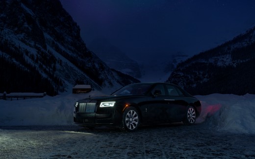 Rolls-Royce Black Badge Ghost 5K Wallpaper