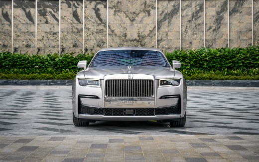 Rolls-Royce Ghost EWB 2021 4K 4 Wallpaper