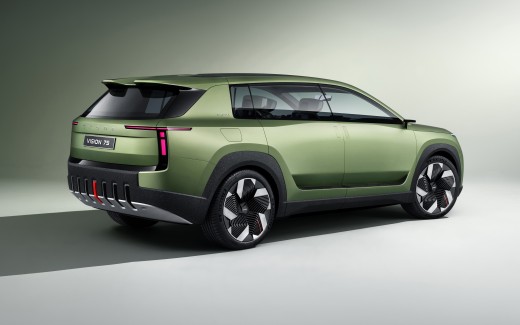 Skoda Vision 7S 2022 5K Wallpaper