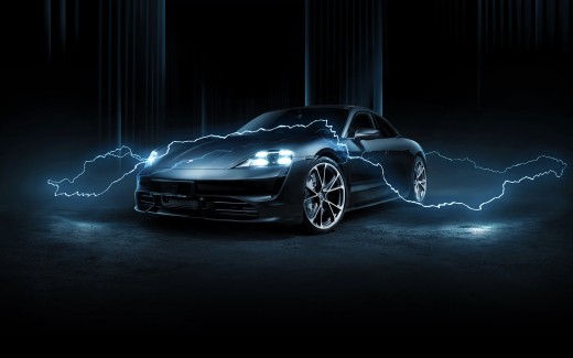 TechArt Porsche Taycan Turbo 2020 4K 3 Wallpaper