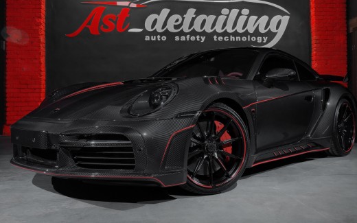 TopCar Porsche 911 Turbo S Stinger GTR Carbon Edition 2022 5K Wallpaper