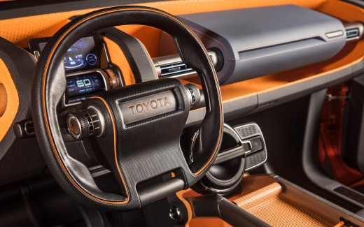 Toyota FT 4X Concept SUV Interior Wallpaper